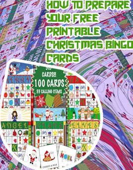 20 free printable christmas bingo cards