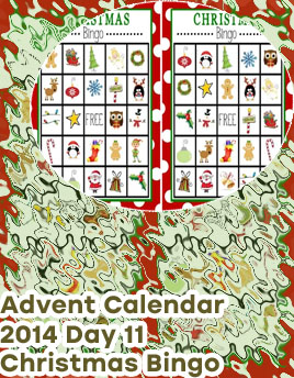 Christmas bingo for adults